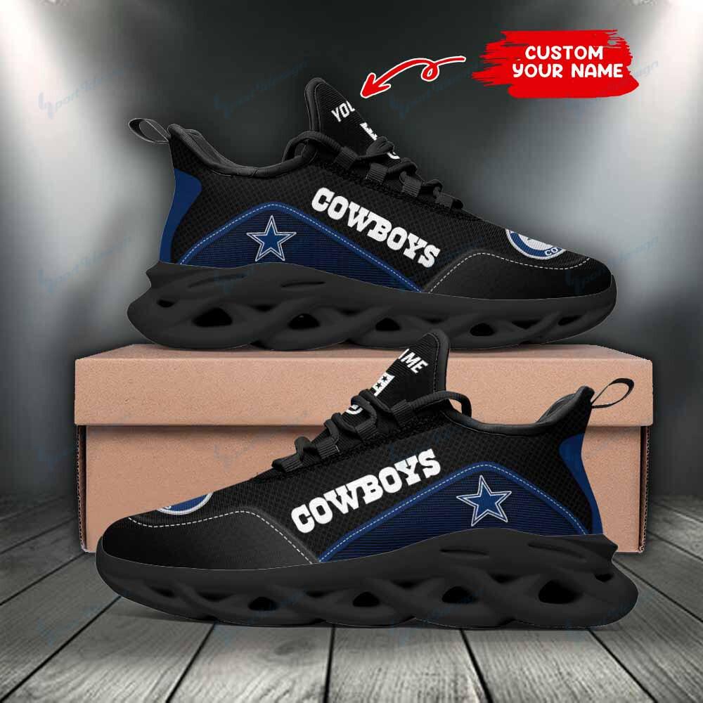 Dallas Cowboys Max Soul Shoes Sneakers for Men And Women – NFL Football Fan Shoes, Team Sneakers - Image 3