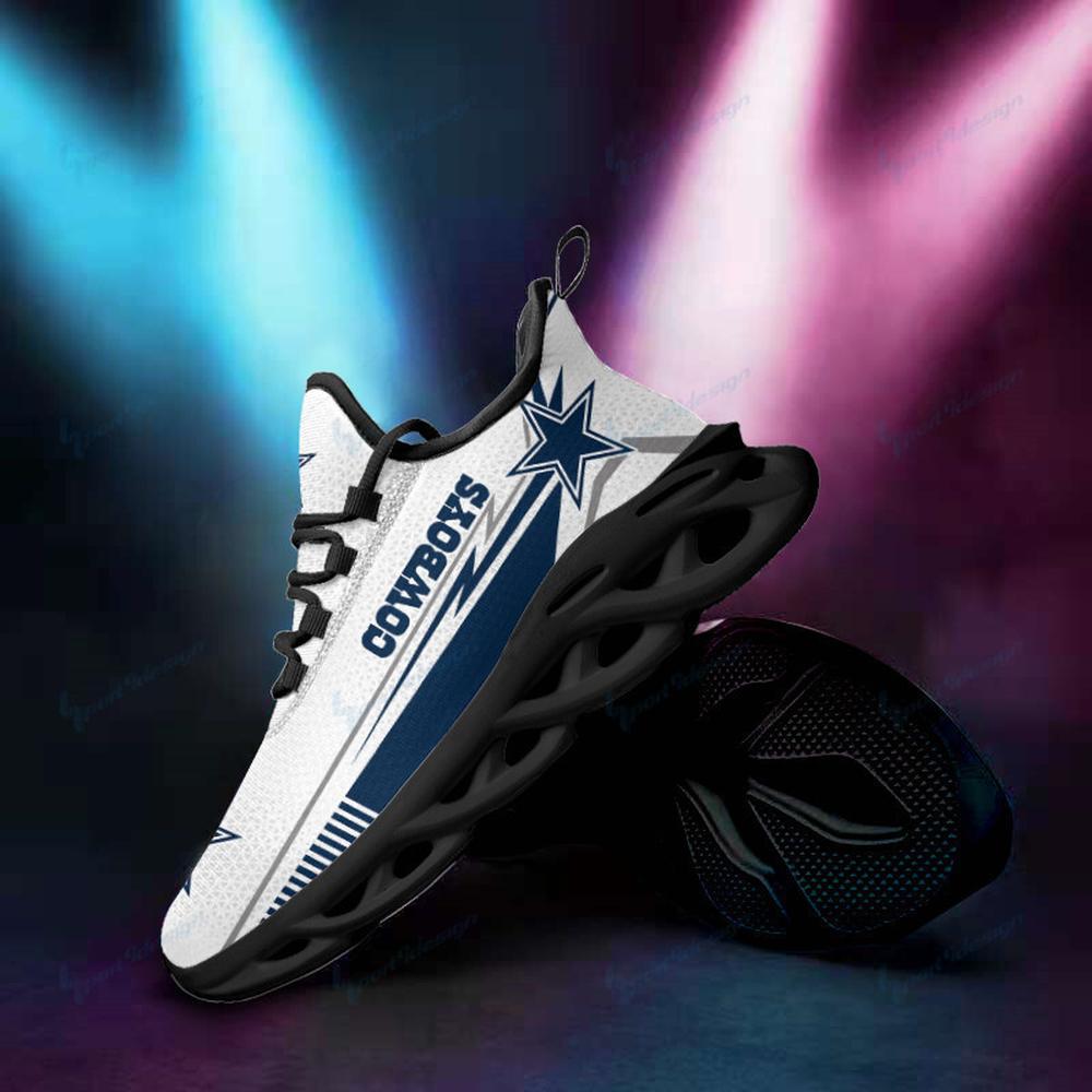 Dallas Cowboys Max Soul Shoes Sneakers for Men And Women – NFL Football Fan Shoes, Team Sneakers - Image 3