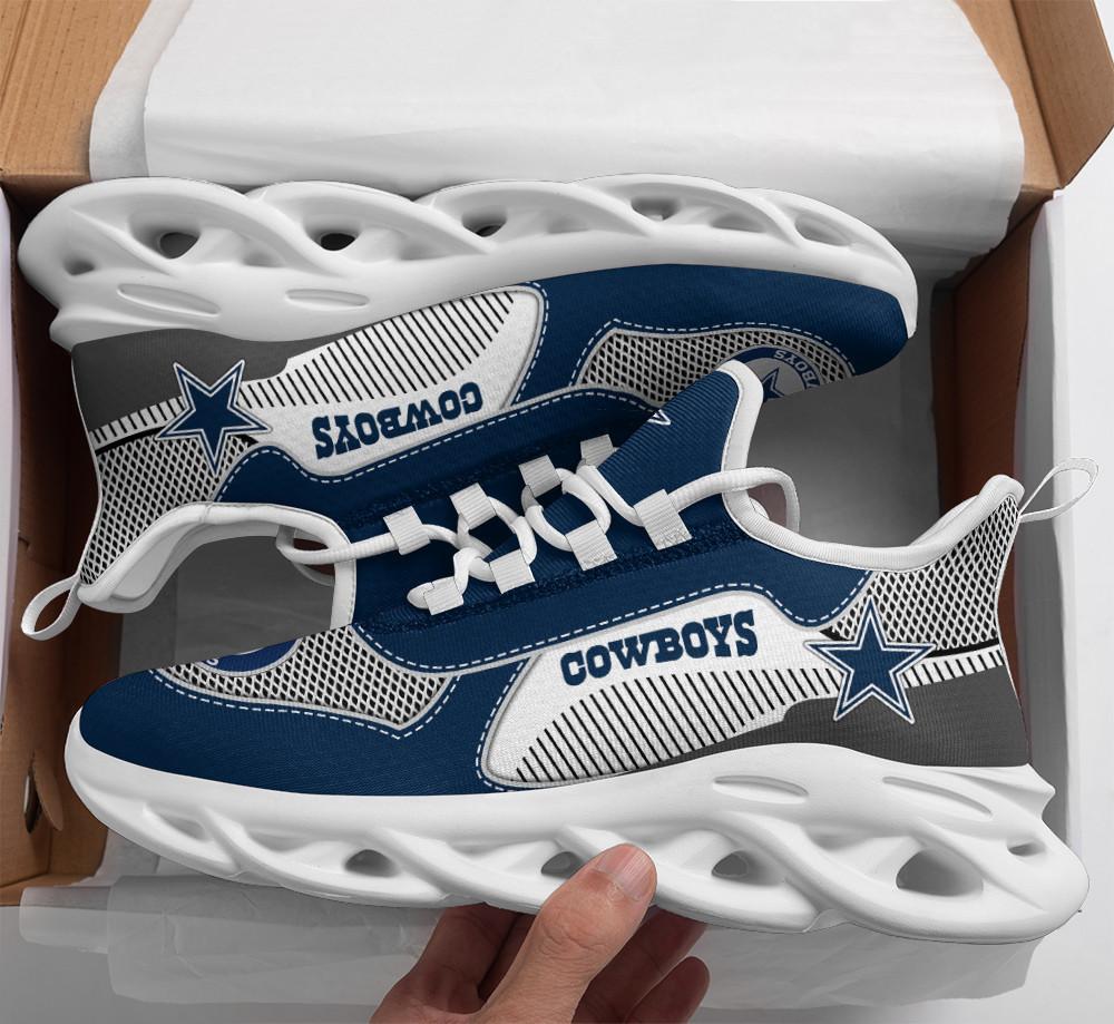 Dallas Cowboys Max Soul Shoes Sneakers for Men And Women – NFL Football Fan Shoes, Team Sneakers - Image 4