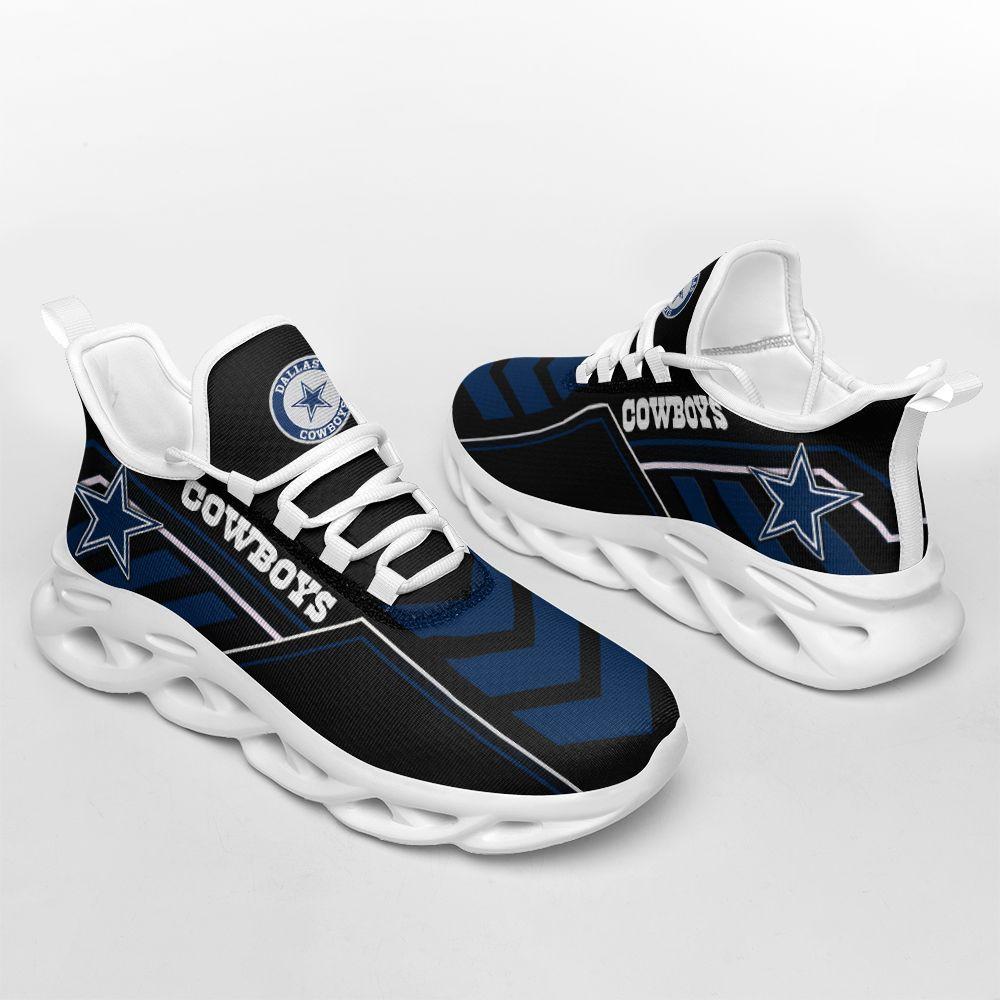 Dallas Cowboys Max Soul Shoes Sneakers for Men And Women – NFL Football Fan Shoes, Team Sneakers - Image 3