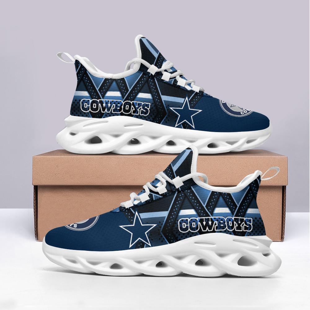 Dallas Cowboys Max Soul Shoes Sneakers for Men And Women – NFL Football Fan Shoes, Team Sneakers - Image 3