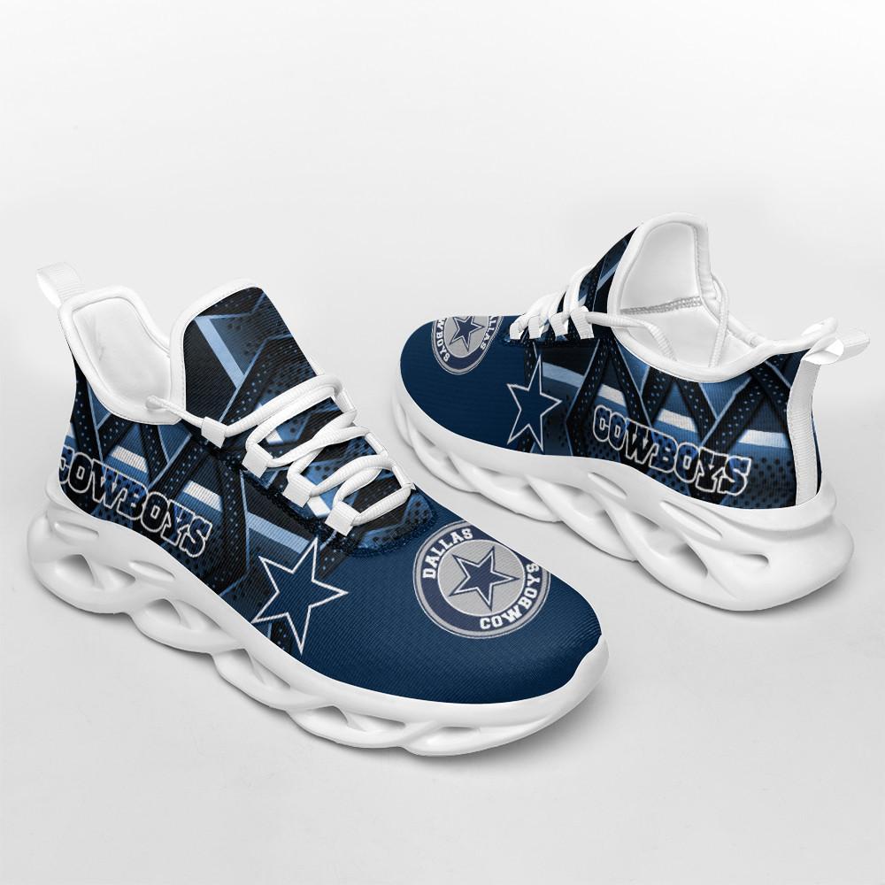 Dallas Cowboys Max Soul Shoes Sneakers for Men And Women – NFL Football Fan Shoes, Team Sneakers - Image 4