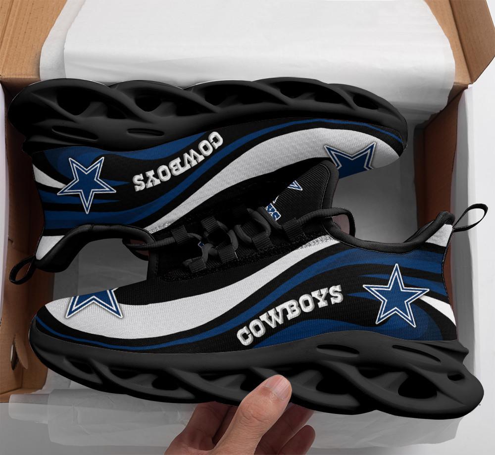Dallas Cowboys Max Soul Shoes Sneakers for Men And Women – NFL Football Fan Shoes, Team Sneakers - Image 3