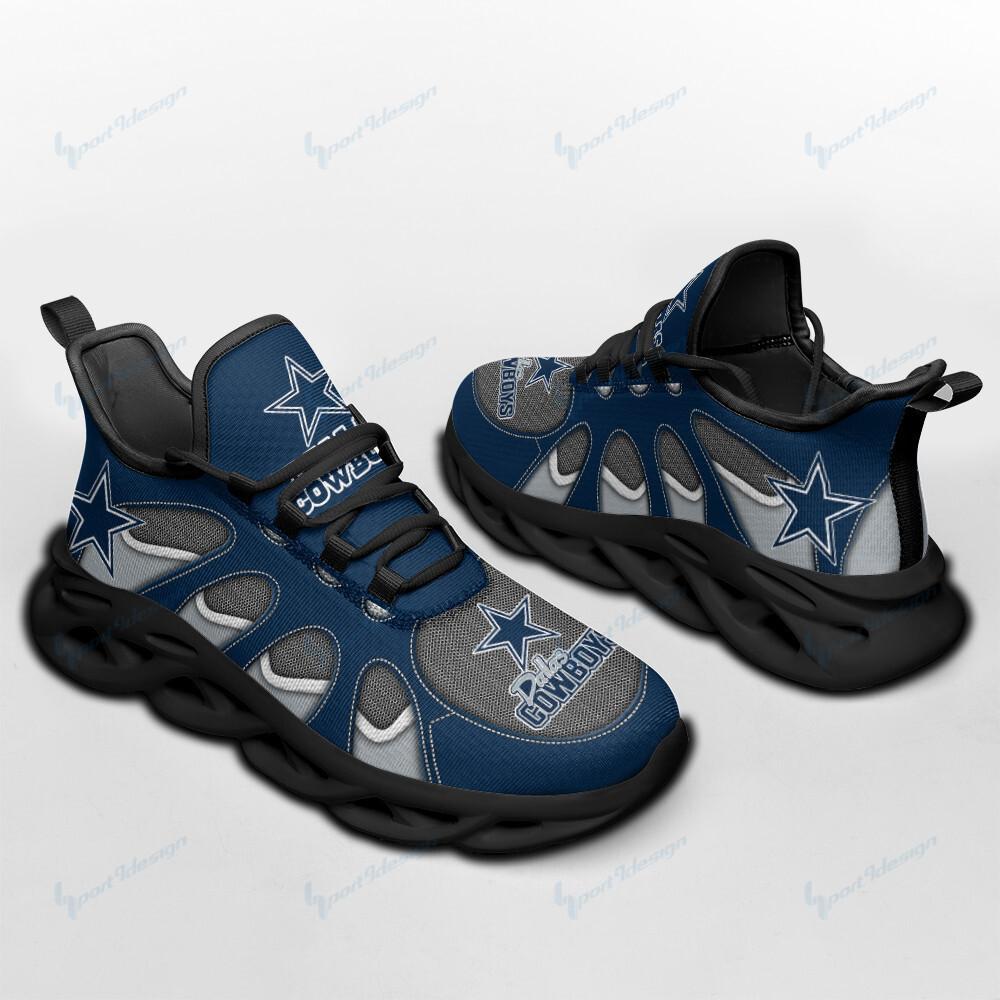 Dallas Cowboys Max Soul Shoes Sneakers for Men And Women – NFL Football Fan Shoes, Team Sneakers - Image 5