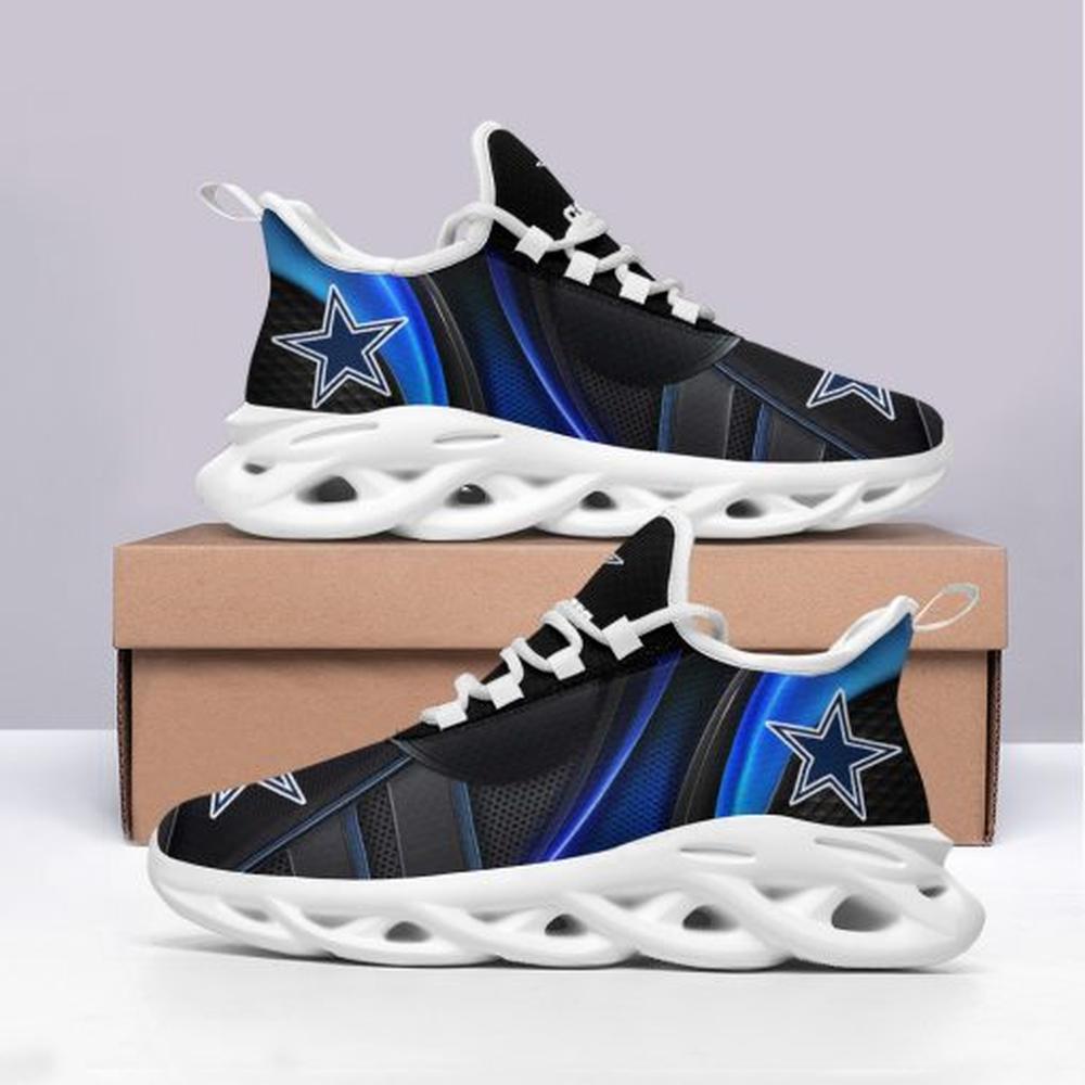 Dallas Cowboys Max Soul Shoes Sneakers for Men And Women – NFL Football Fan Shoes, Team Sneakers - Image 5