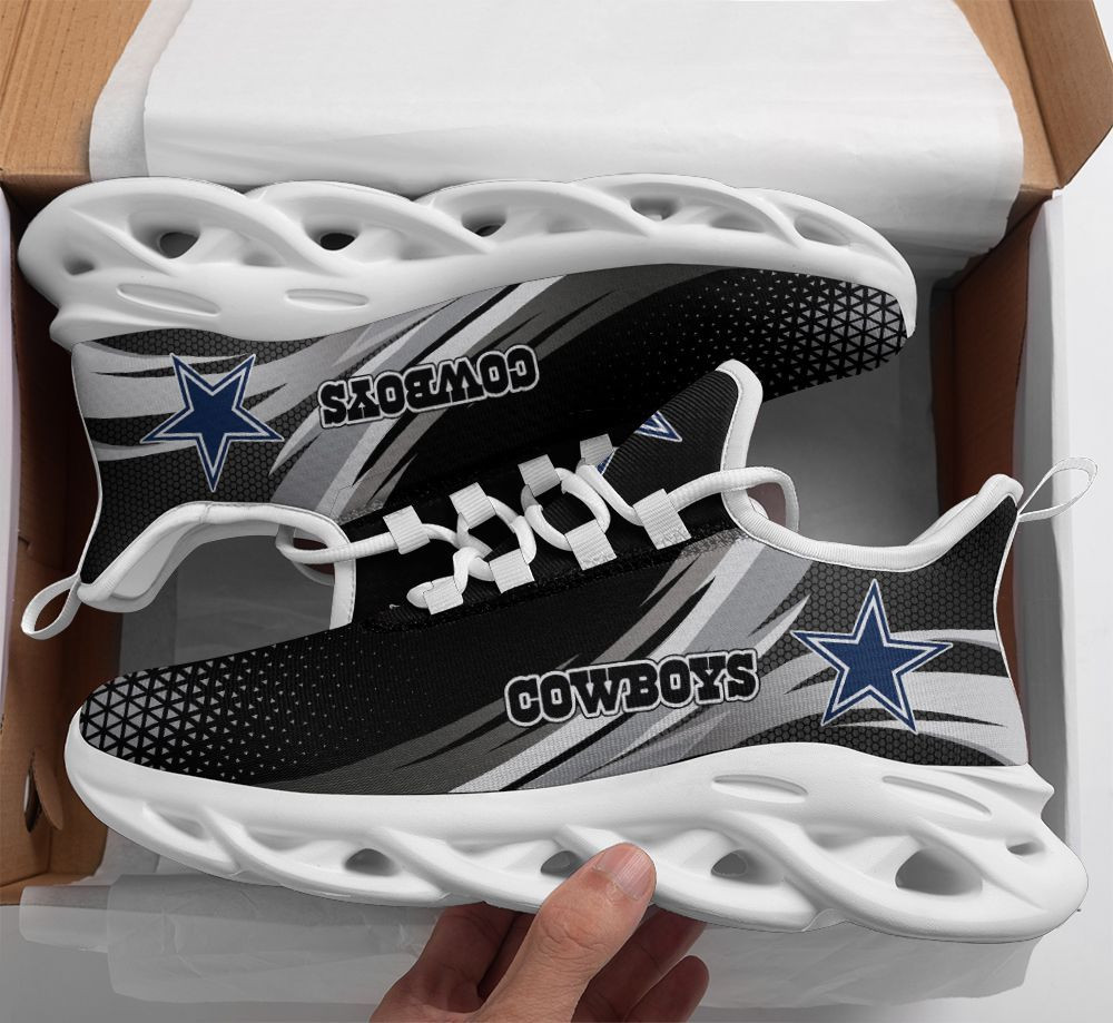Dallas Cowboys Max Soul Shoes Sneakers for Men And Women – NFL Football Fan Shoes, Team Sneakers