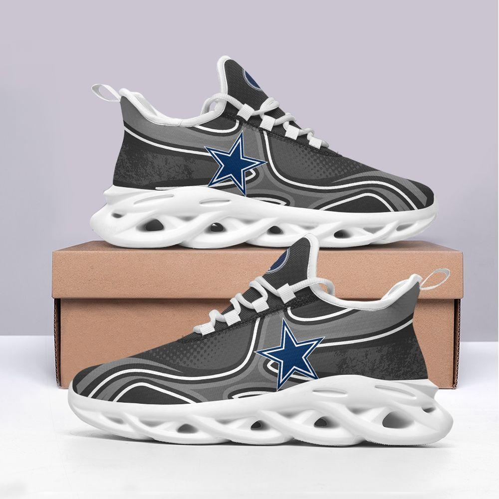 Dallas Cowboys Max Soul Shoes Sneakers for Men And Women – NFL Football Fan Shoes, Team Sneakers - Image 3