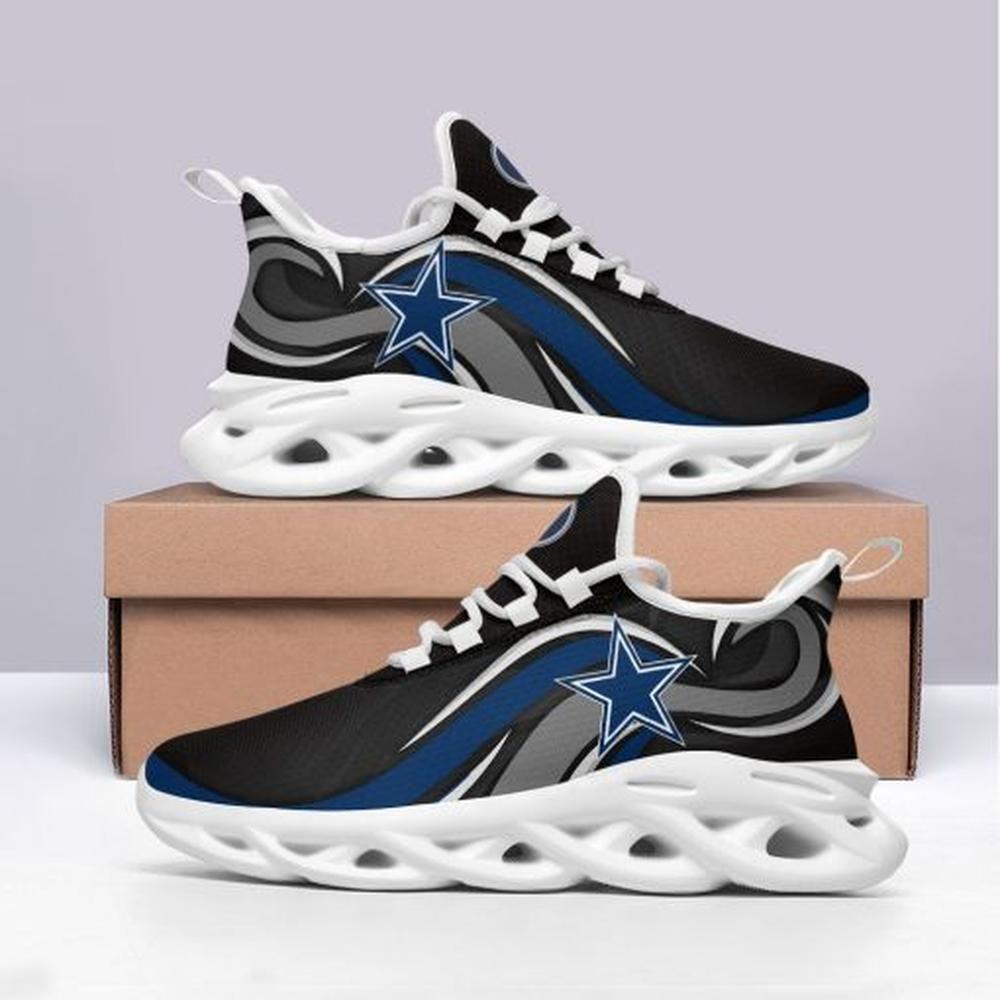 Dallas Cowboys Max Soul Shoes Sneakers for Men And Women – NFL Football Fan Shoes, Team Sneakers - Image 3