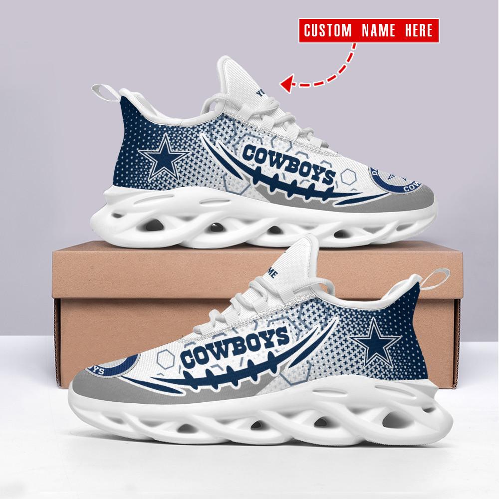 Dallas Cowboys Max Soul Shoes Sneakers for Men And Women – NFL Football Fan Shoes, Team Sneakers - Image 4