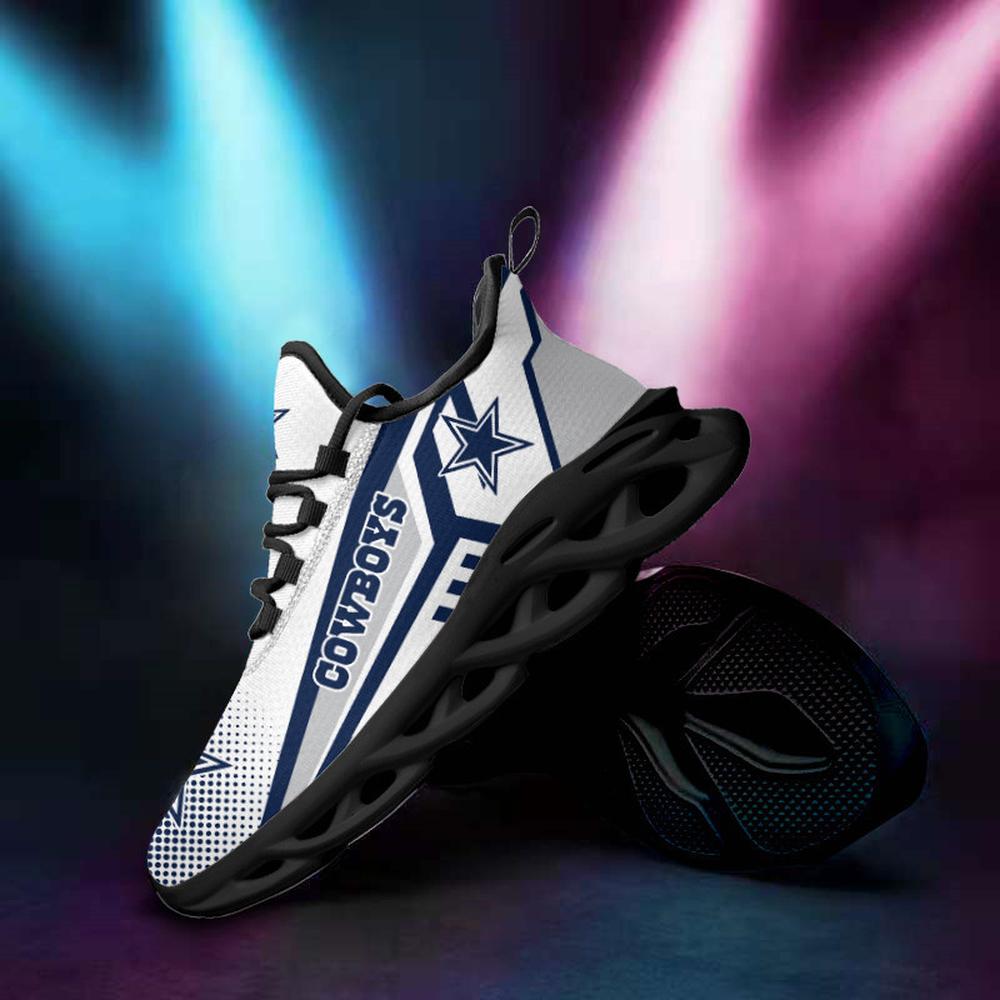 Dallas Cowboys Max Soul Shoes Sneakers for Men And Women – NFL Football Fan Shoes, Team Sneakers - Image 3
