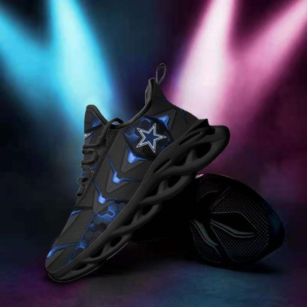 Dallas Cowboys Max Soul Shoes Sneakers for Men And Women – NFL Football Fan Shoes, Team Sneakers - Image 7