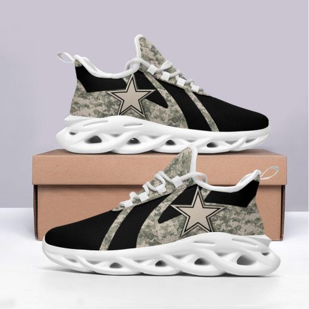 Dallas Cowboys Max Soul Shoes Sneakers for Men And Women – NFL Football Fan Shoes, Team Sneakers - Image 5