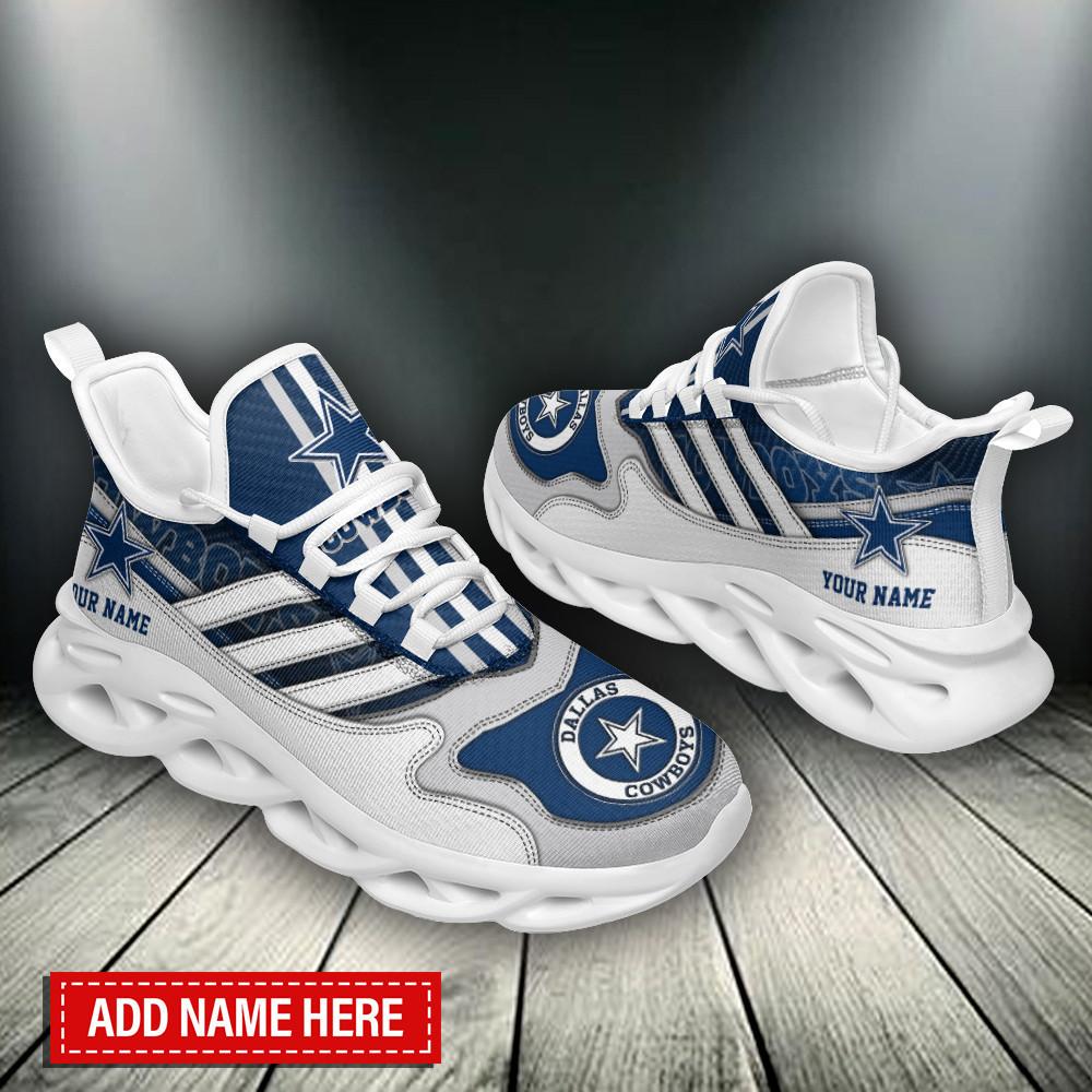 Dallas Cowboys Max Soul Shoes Sneakers for Men And Women – NFL Football Fan Shoes, Team Sneakers - Image 4