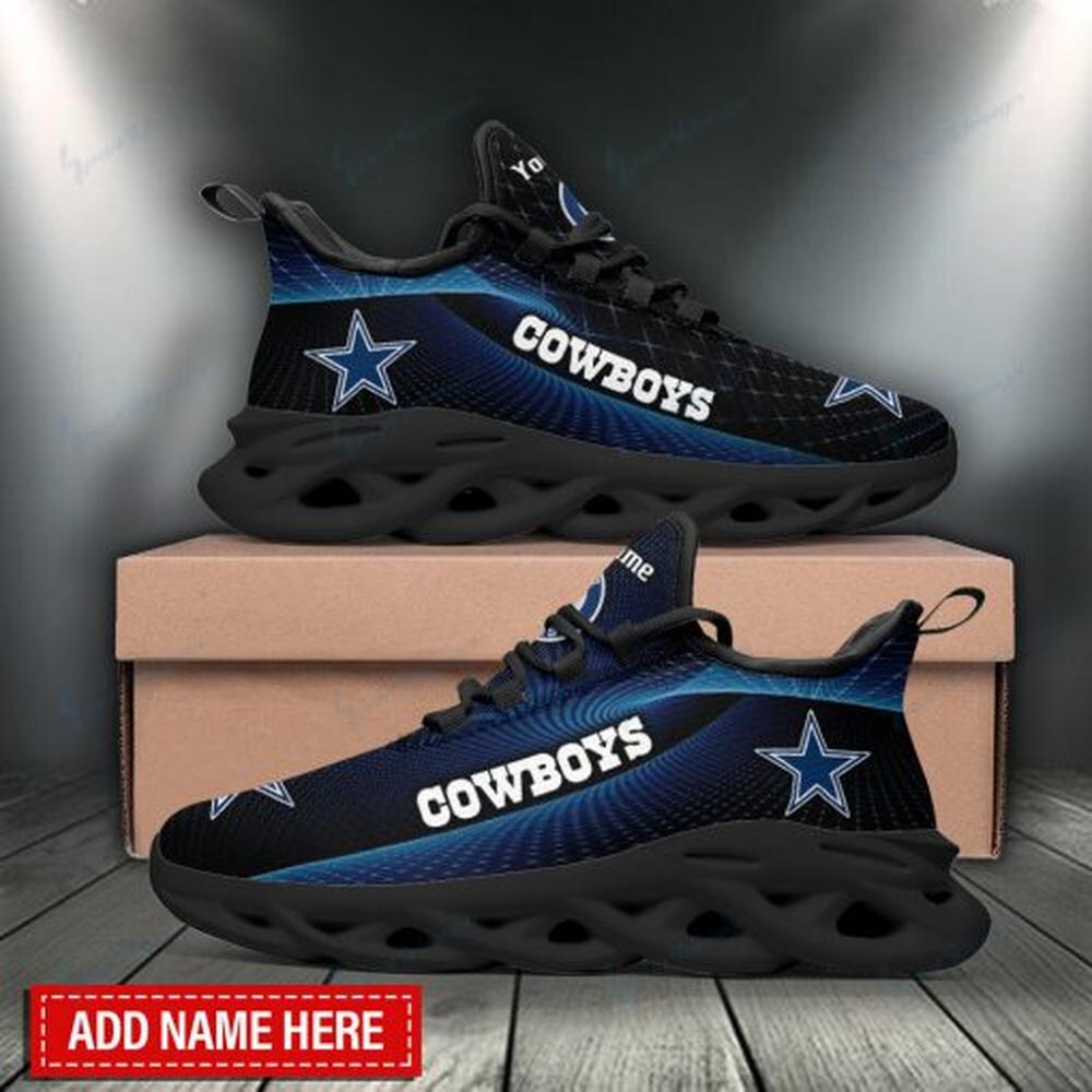 Dallas Cowboys Max Soul Shoes Sneakers for Men And Women – NFL Football Fan Shoes, Team Sneakers - Image 5