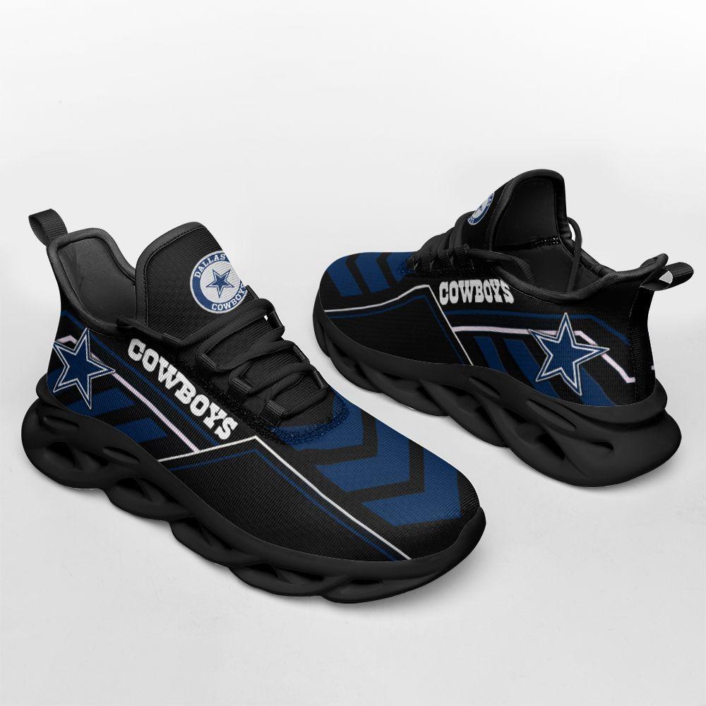 Dallas Cowboys Max Soul Shoes Sneakers for Men And Women – NFL Football Fan Shoes, Team Sneakers - Image 5