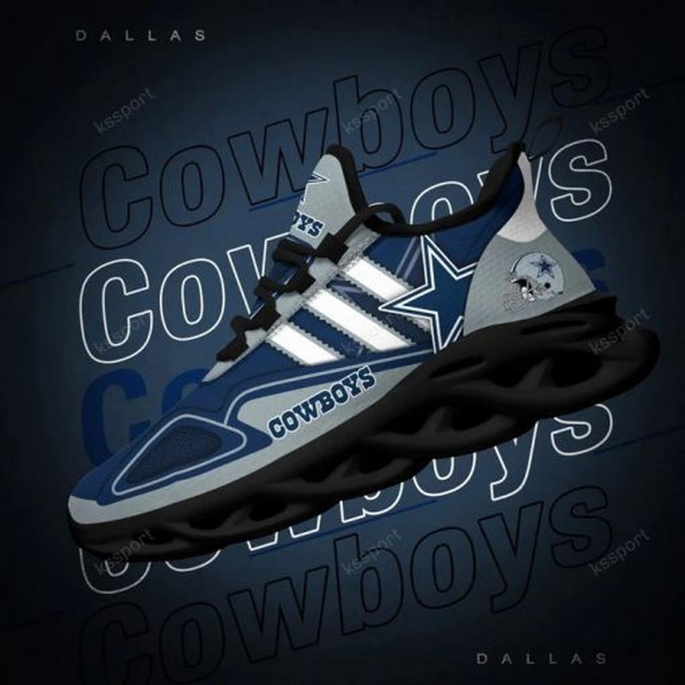 Dallas Cowboys Max Soul Shoes Sneakers for Men And Women – NFL Football Fan Shoes, Team Sneakers - Image 5