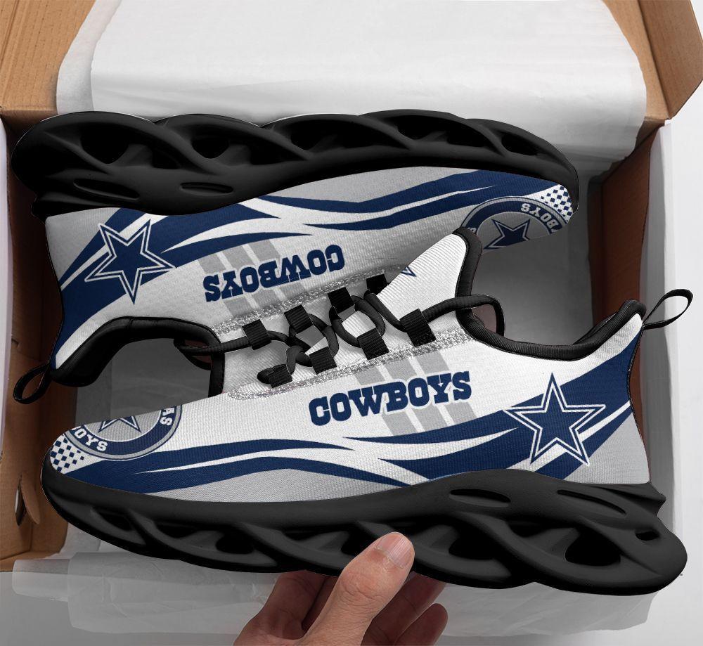 Dallas Cowboys Max Soul Shoes Sneakers for Men And Women – NFL Football Fan Shoes, Team Sneakers - Image 4