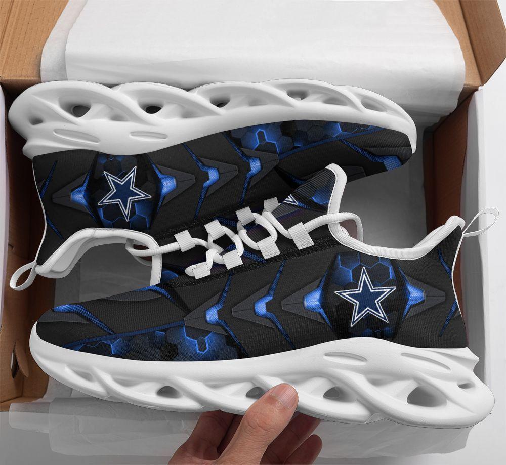 Dallas Cowboys Max Soul Shoes Sneakers for Men And Women – NFL Football Fan Shoes, Team Sneakers - Image 3