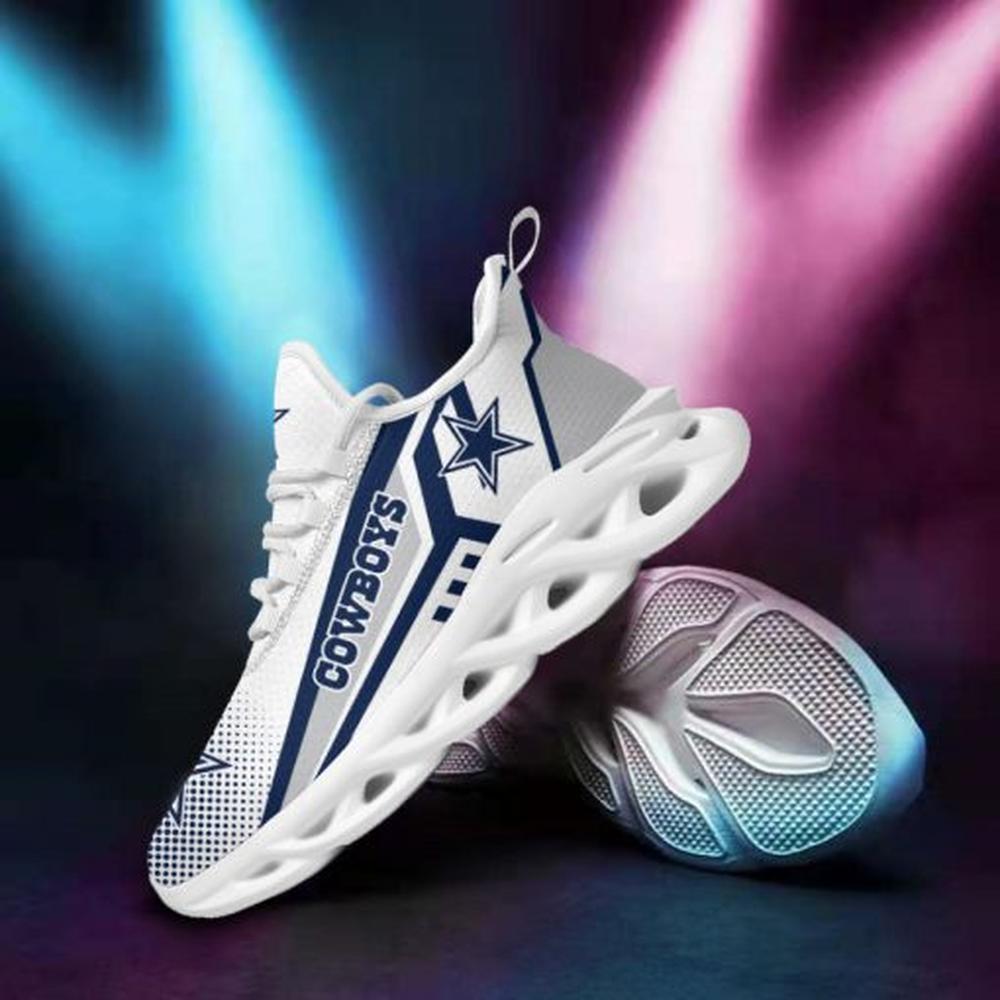 Dallas Cowboys Max Soul Shoes Sneakers for Men And Women – NFL Football Fan Shoes, Team Sneakers - Image 5