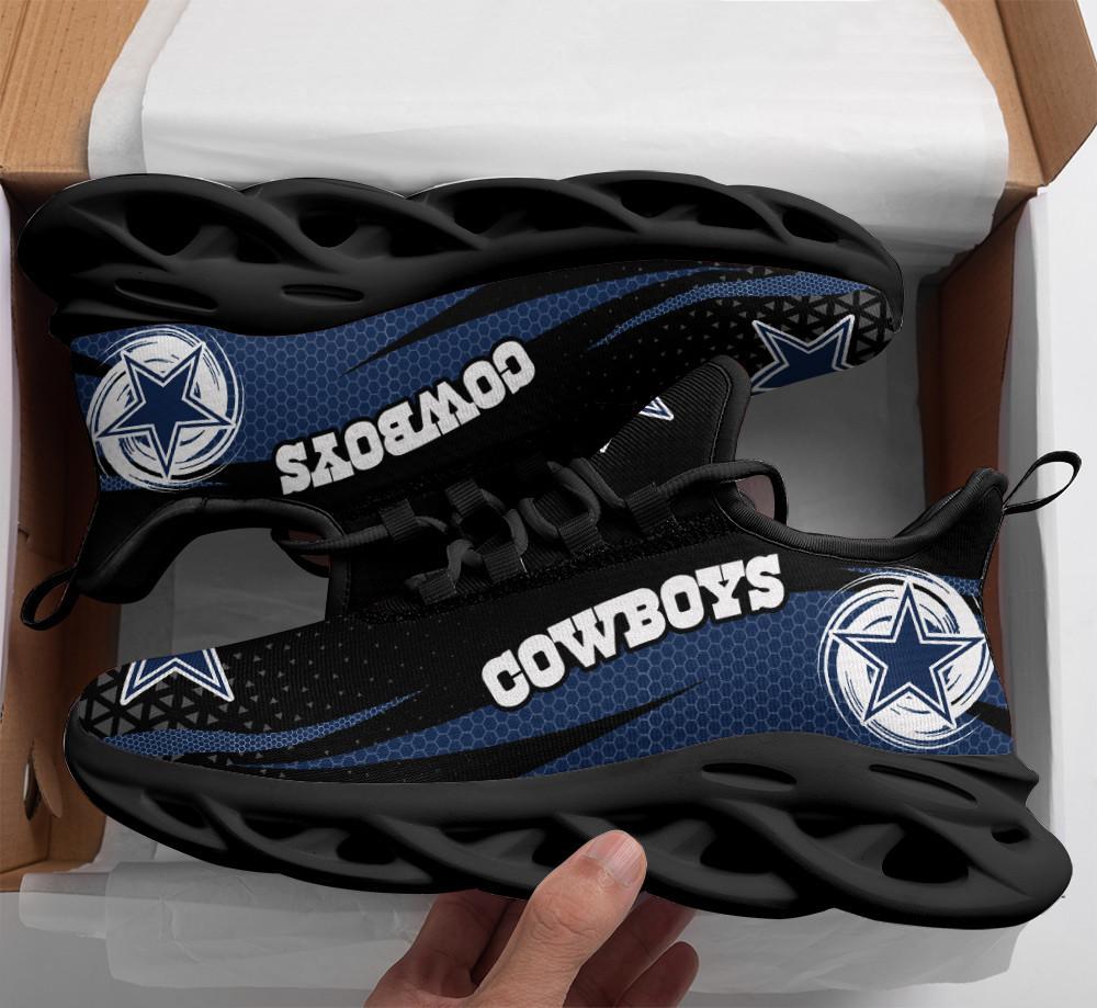 Dallas Cowboys Max Soul Shoes Sneakers for Men And Women – NFL Football Fan Shoes, Team Sneakers - Image 4