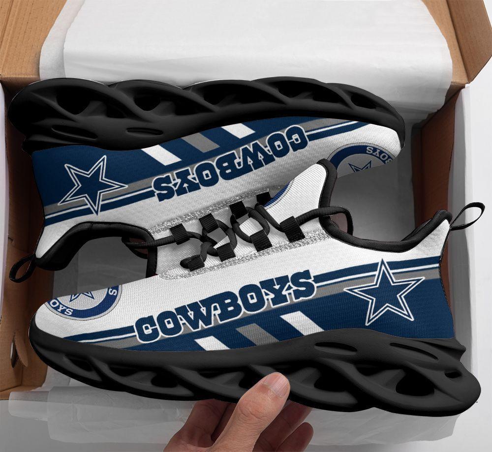 Dallas Cowboys Max Soul Shoes Sneakers for Men And Women – NFL Football Fan Shoes, Team Sneakers - Image 4