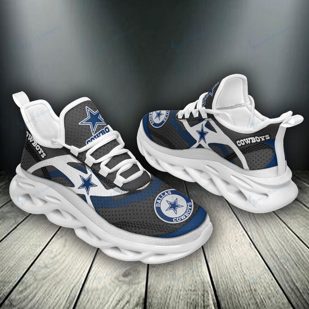 Dallas Cowboys Max Soul Shoes Sneakers for Men And Women – NFL Football Fan Shoes, Team Sneakers - Image 3