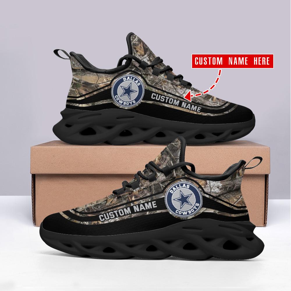 Dallas Cowboys Max Soul Shoes Sneakers for Men And Women – NFL Football Fan Shoes, Team Sneakers - Image 3