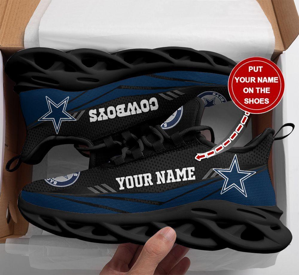 Dallas Cowboys Max Soul Shoes Sneakers for Men And Women – NFL Football Fan Shoes, Team Sneakers - Image 3