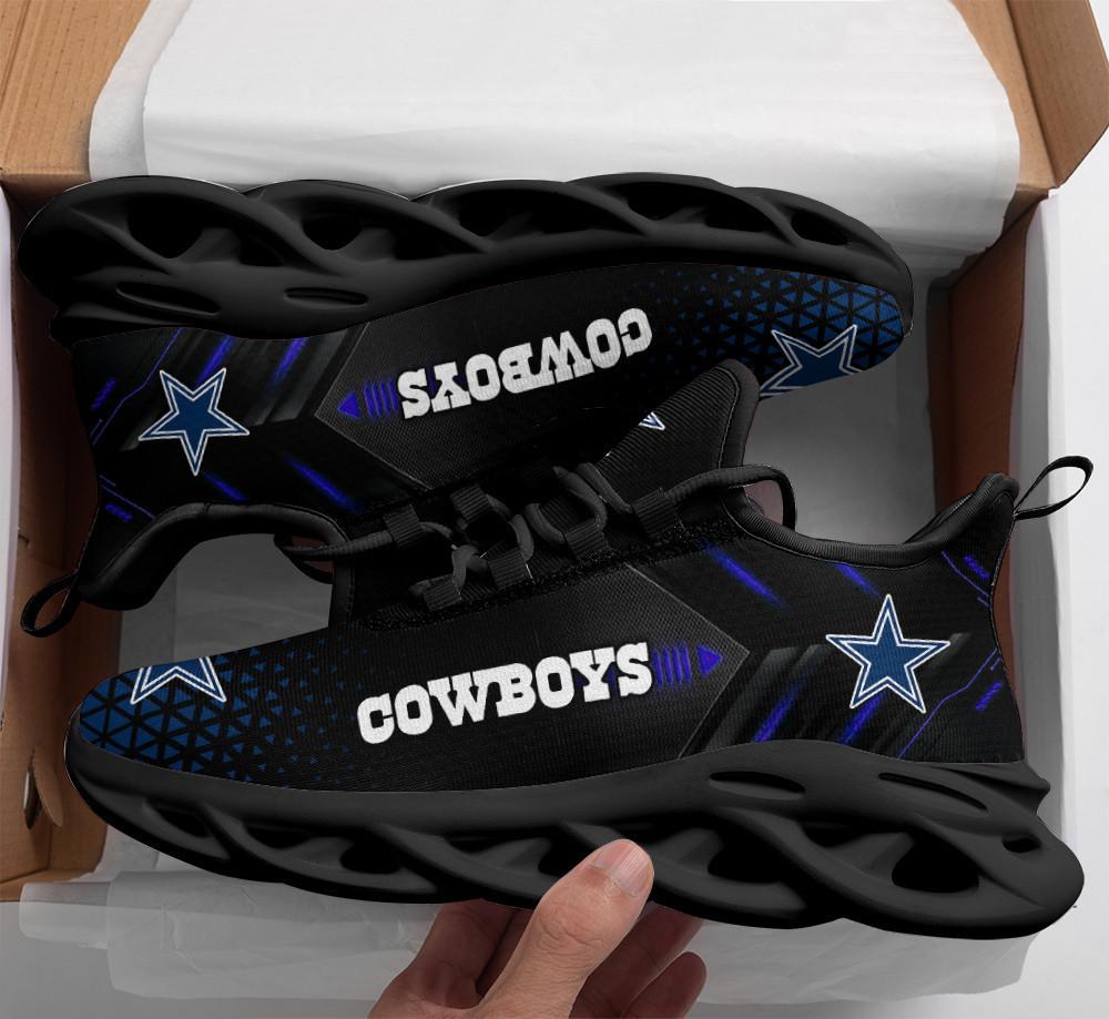 Dallas Cowboys Max Soul Shoes Sneakers for Men And Women – NFL Football Fan Shoes, Team Sneakers - Image 3