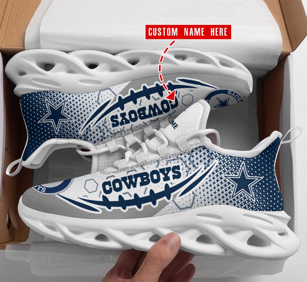 Dallas Cowboys Max Soul Shoes Sneakers for Men And Women – NFL Football Fan Shoes, Team Sneakers - Image 3