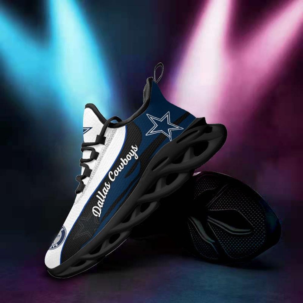 Dallas Cowboys Max Soul Shoes Sneakers for Men And Women – NFL Football Fan Shoes, Team Sneakers - Image 3