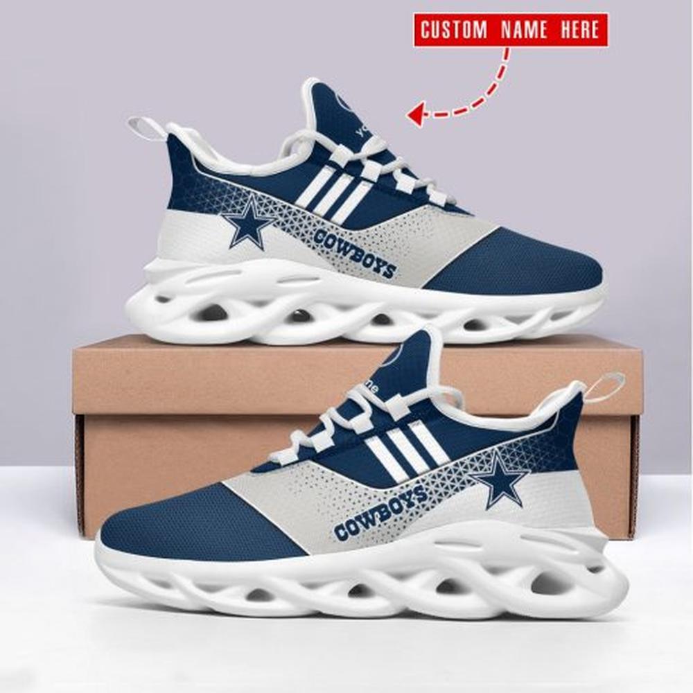 Dallas Cowboys Max Soul Shoes Sneakers for Men And Women – NFL Football Fan Shoes, Team Sneakers - Image 5