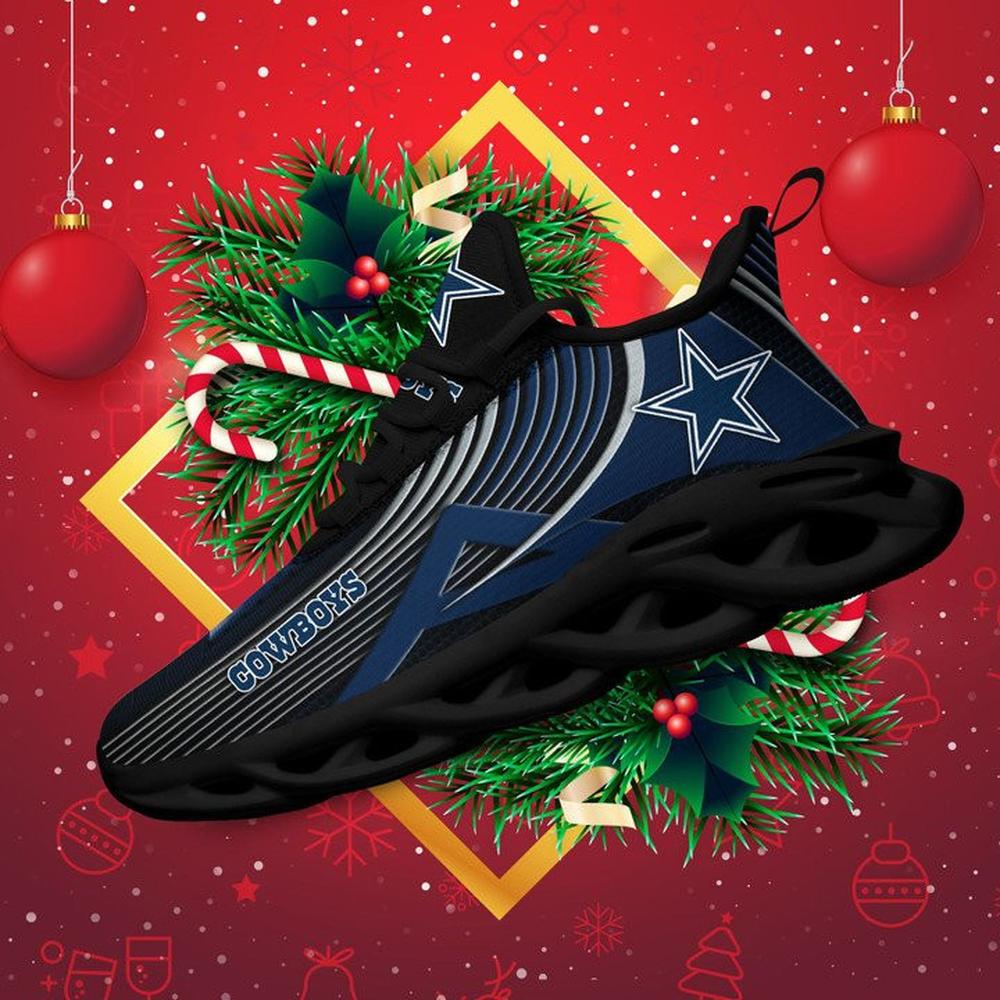 Dallas Cowboys Max Soul Shoes Sneakers for Men And Women – NFL Football Fan Shoes, Team Sneakers - Image 6