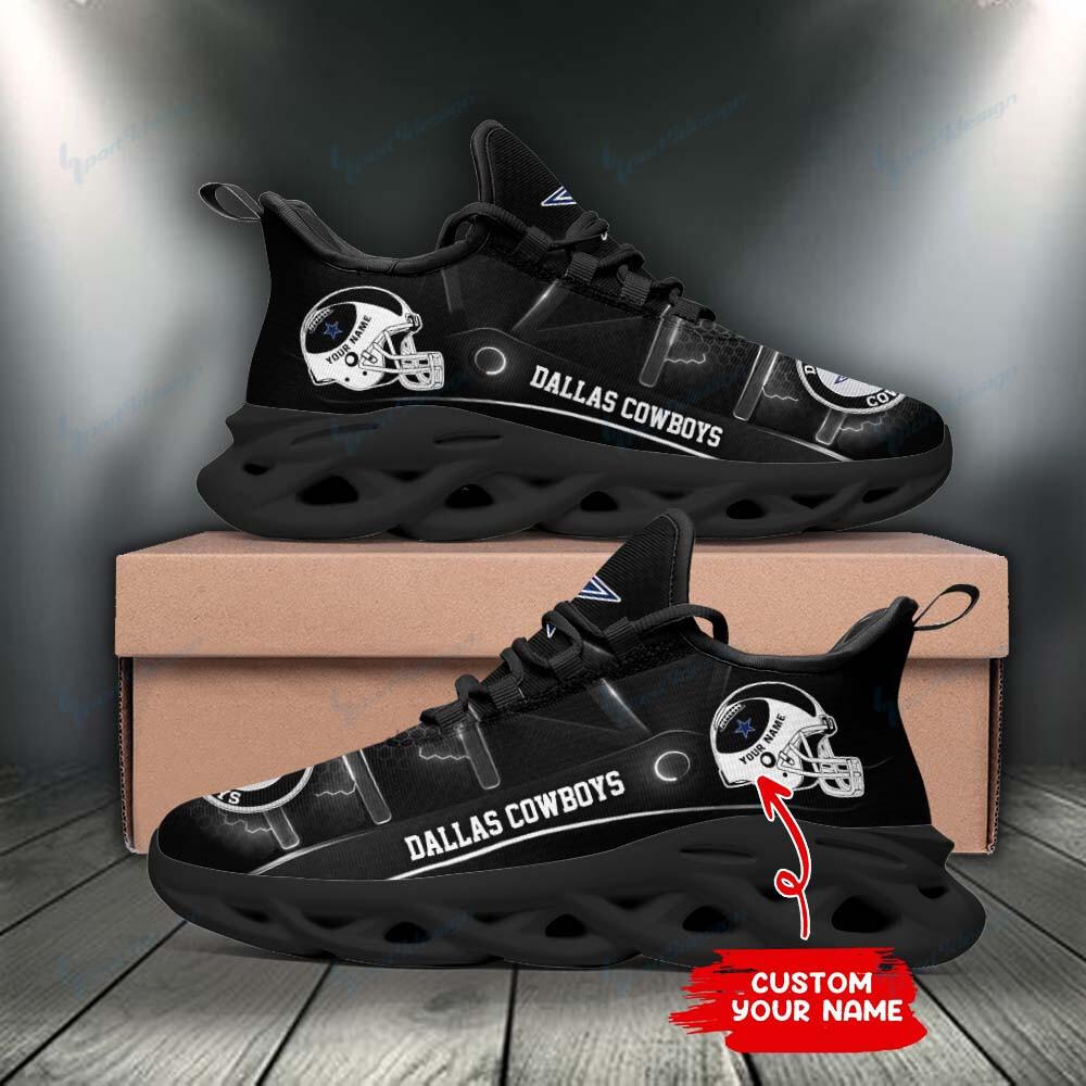 Dallas Cowboys Max Soul Shoes Sneakers for Men And Women – NFL Football Fan Shoes, Team Sneakers - Image 3