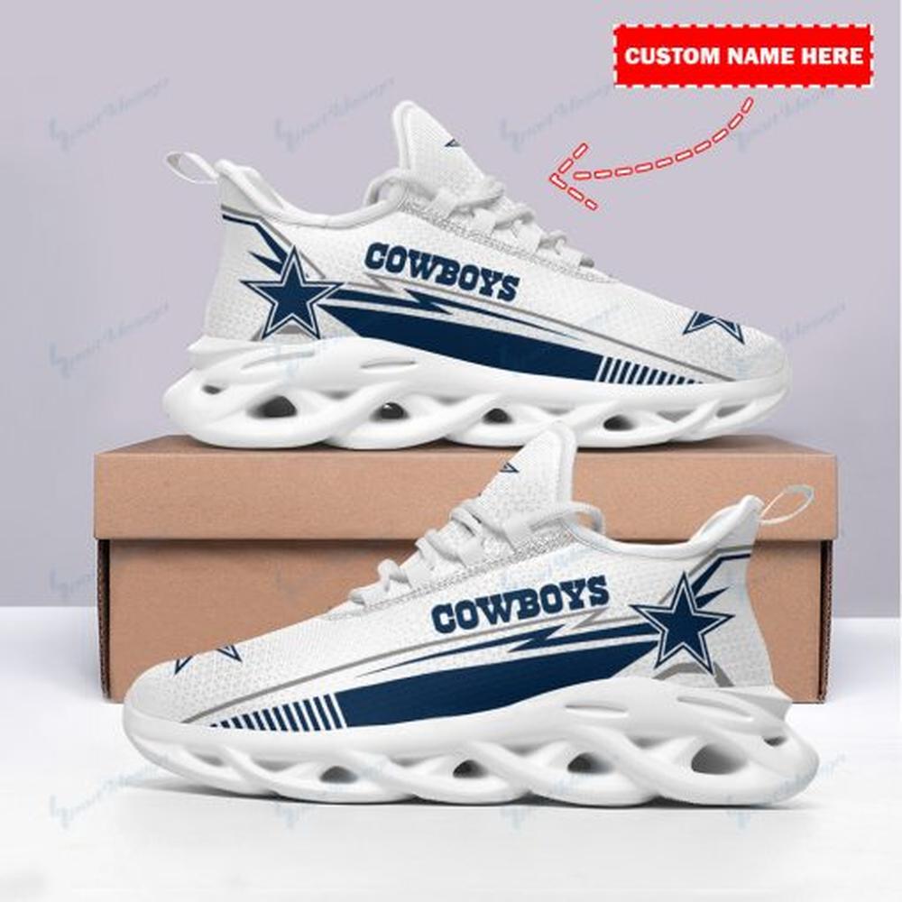 Dallas Cowboys Max Soul Shoes Sneakers for Men And Women – NFL Football Fan Shoes, Team Sneakers - Image 5