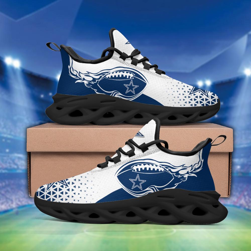 Dallas Cowboys Max Soul Shoes Sneakers for Men And Women – NFL Football Fan Shoes, Team Sneakers - Image 4