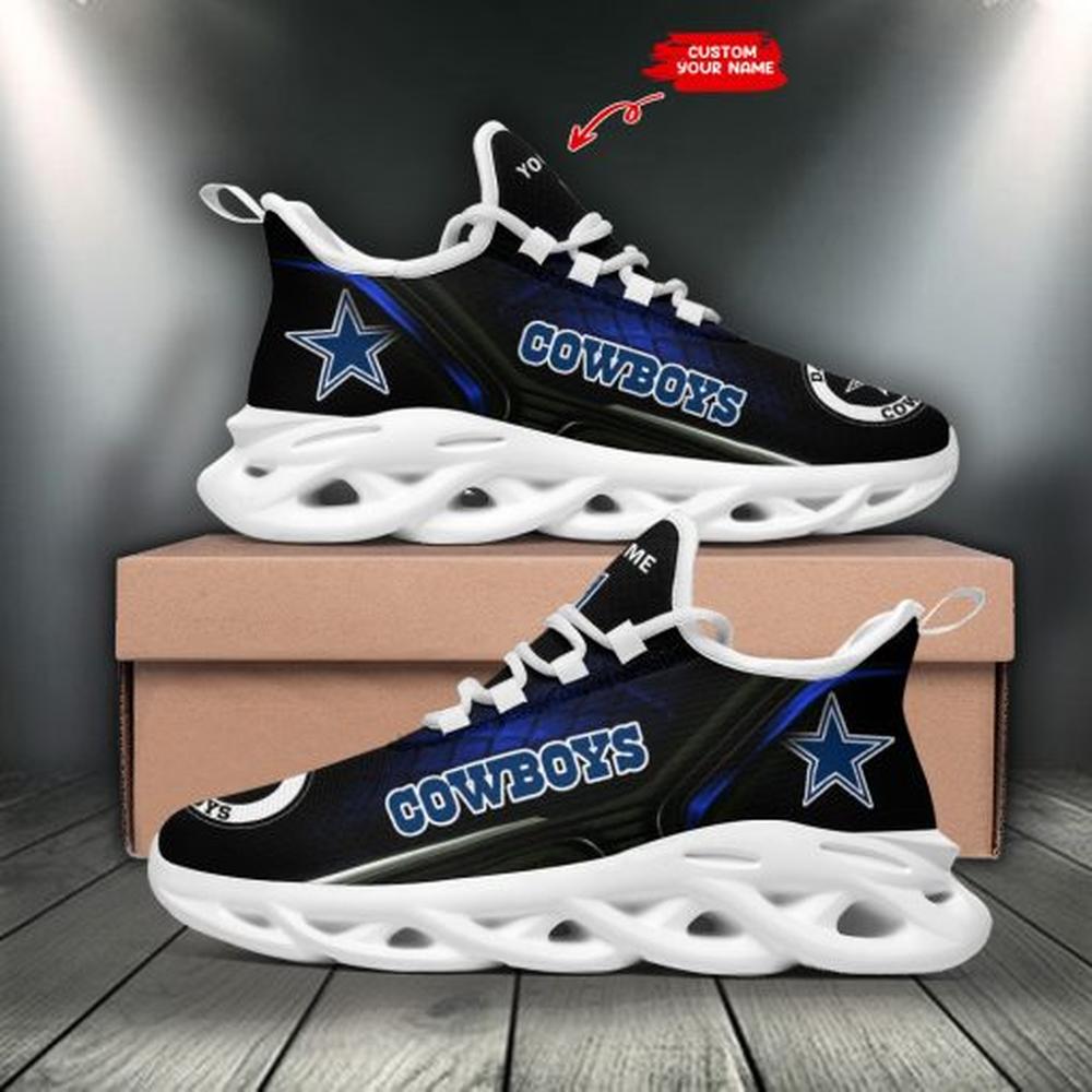 Dallas Cowboys Max Soul Shoes Sneakers for Men And Women – NFL Football Fan Shoes, Team Sneakers - Image 5