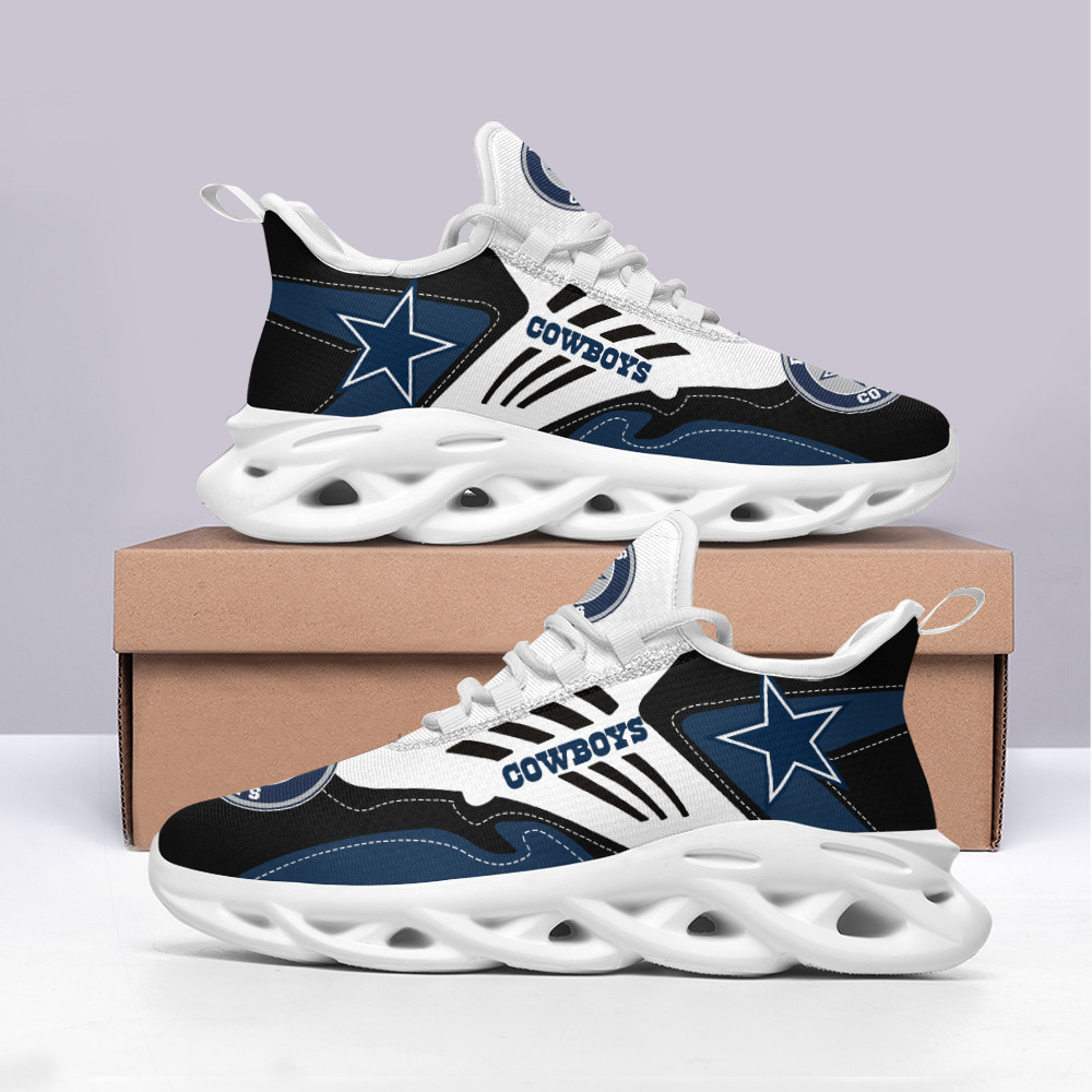 Dallas Cowboys Max Soul Shoes Sneakers for Men And Women – NFL Football Fan Shoes, Team Sneakers