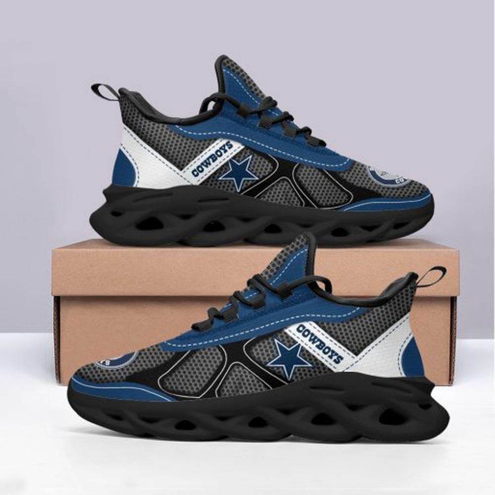 Dallas Cowboys Max Soul Shoes Sneakers for Men And Women – NFL Football Fan Shoes, Team Sneakers - Image 3