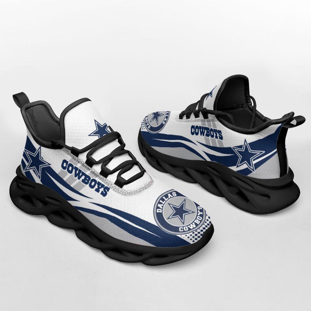 Dallas Cowboys Max Soul Shoes Sneakers for Men And Women – NFL Football Fan Shoes, Team Sneakers - Image 5