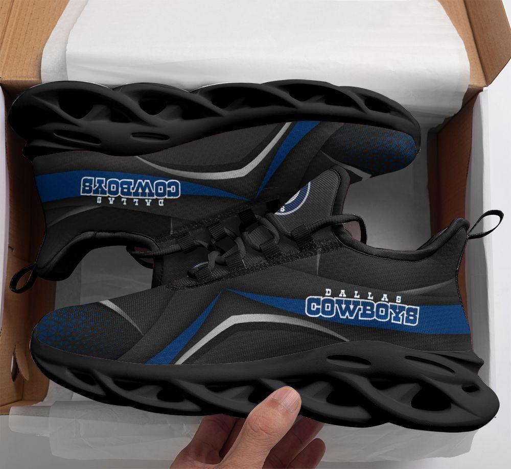 Dallas Cowboys Max Soul Shoes Sneakers for Men And Women – NFL Football Fan Shoes, Team Sneakers - Image 4