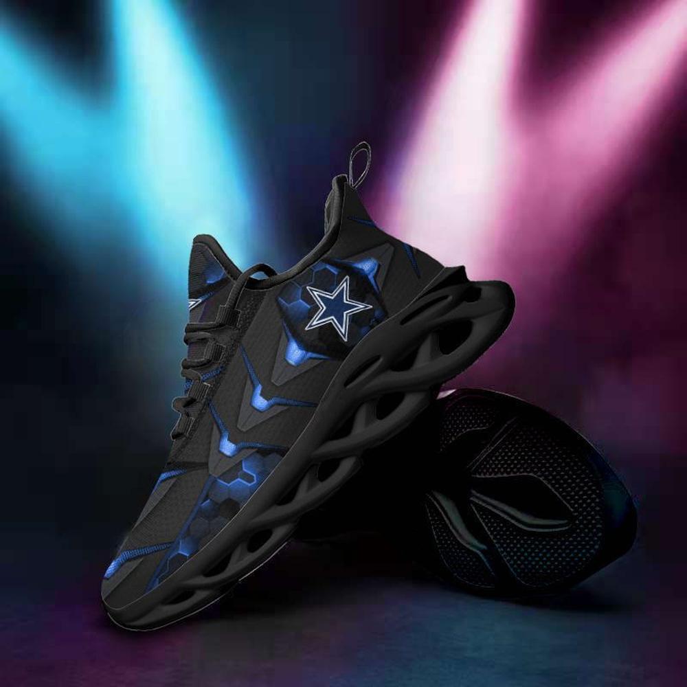 Dallas Cowboys Max Soul Shoes Sneakers for Men And Women – NFL Football Fan Shoes, Team Sneakers - Image 5