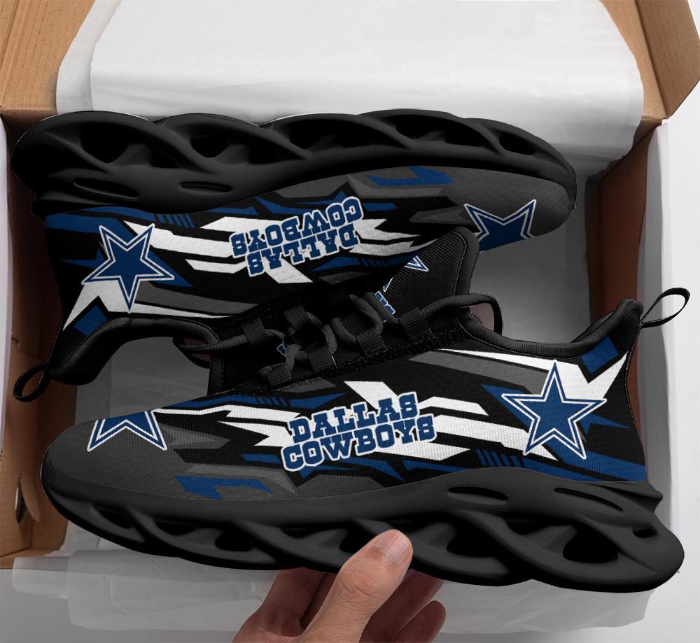 Dallas Cowboys Max Soul Shoes Sneakers for Men And Women – NFL Football Fan Shoes, Team Sneakers - Image 3
