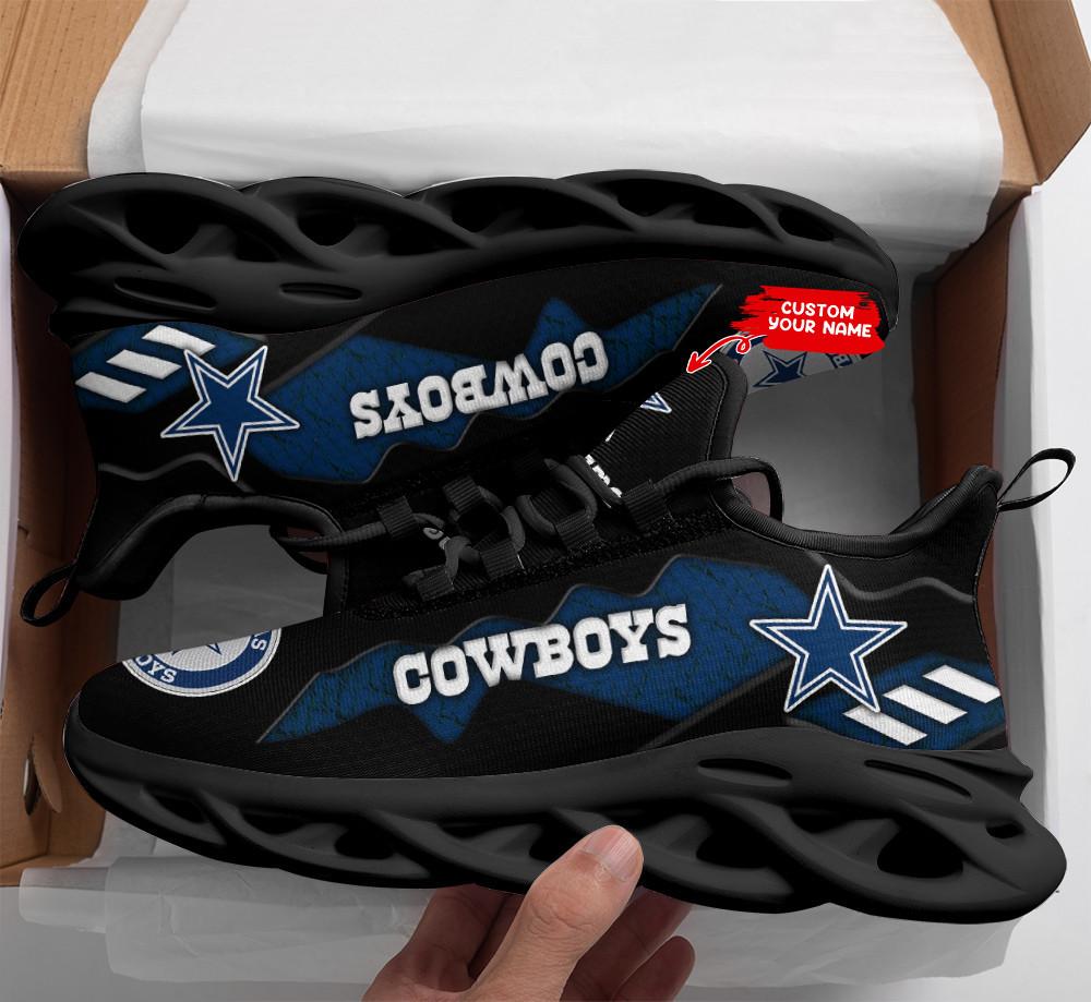 Dallas Cowboys Max Soul Shoes Sneakers for Men And Women – NFL Football Fan Shoes, Team Sneakers - Image 3