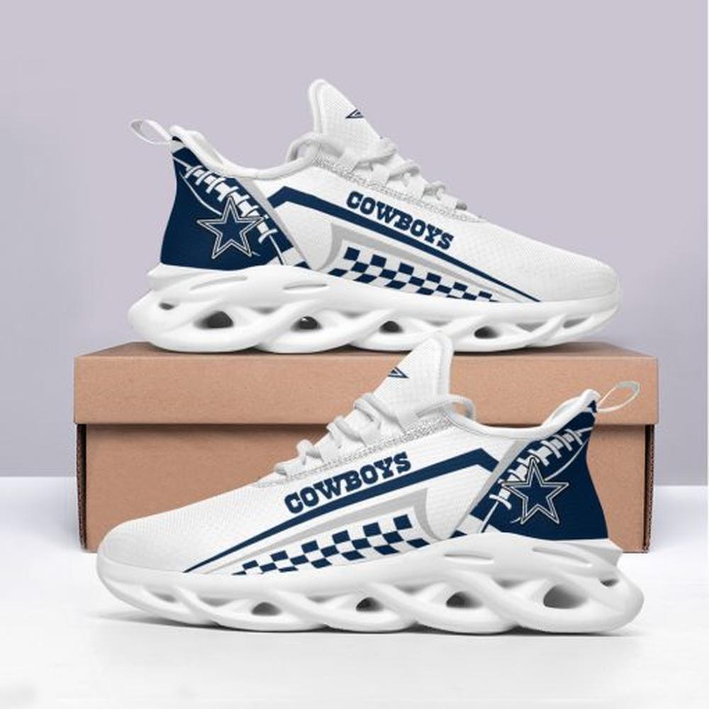 Dallas Cowboys Max Soul Shoes Sneakers for Men And Women – NFL Football Fan Shoes, Team Sneakers - Image 5