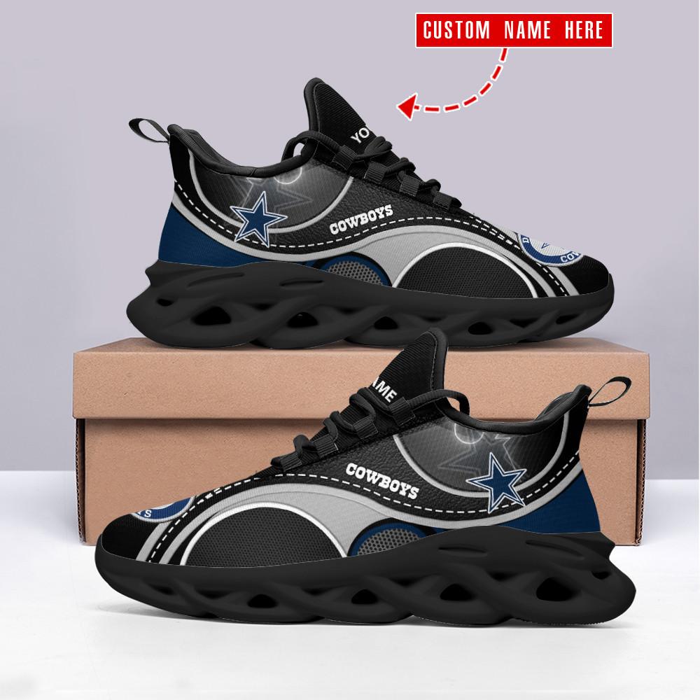 Dallas Cowboys Max Soul Shoes Sneakers for Men And Women – NFL Football Fan Shoes, Team Sneakers - Image 3
