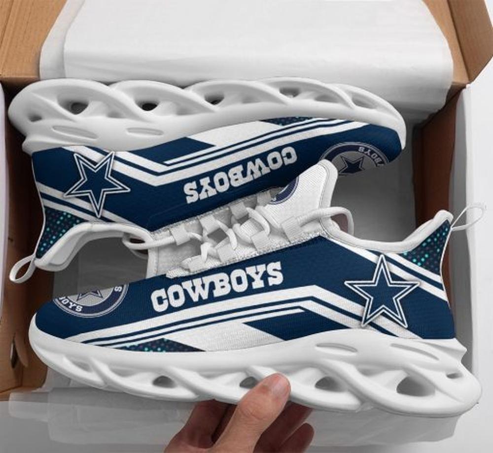 Dallas Cowboys Max Soul Shoes Sneakers for Men And Women – NFL Football Fan Shoes, Team Sneakers - Image 5