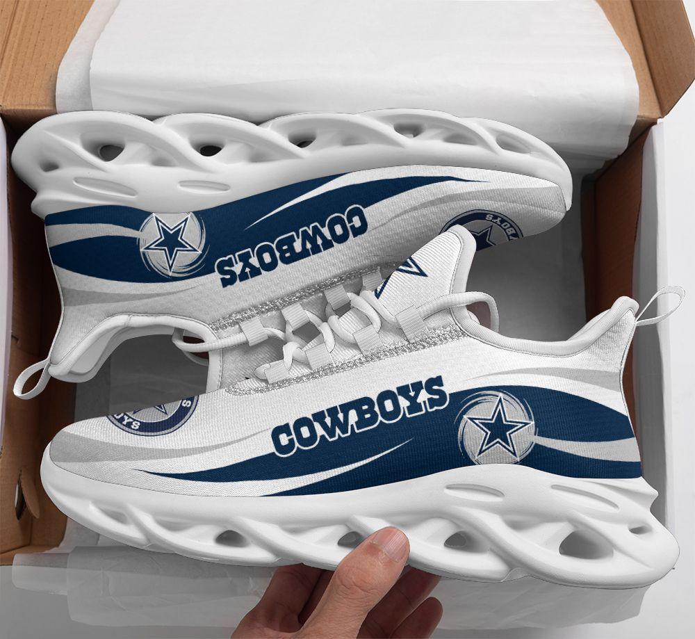 Dallas Cowboys Max Soul Shoes Sneakers for Men And Women – NFL Football Fan Shoes, Team Sneakers - Image 4