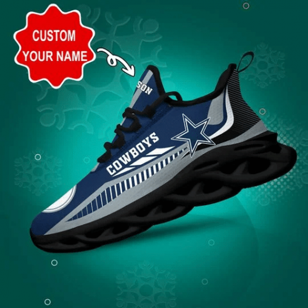 Dallas Cowboys Max Soul Shoes Sneakers for Men And Women – NFL Football Fan Shoes, Team Sneakers - Image 6
