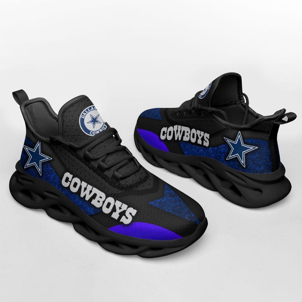 Dallas Cowboys Max Soul Shoes Sneakers for Men And Women – NFL Football Fan Shoes, Team Sneakers - Image 5